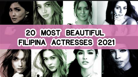 most beautiful filipina actresses 2021 youtube