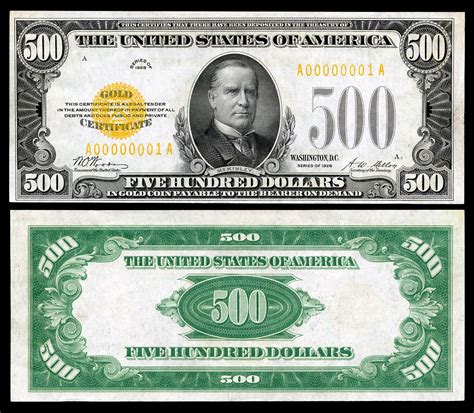 large denominations  united states currency wikipedia bank notes banknotes money paper