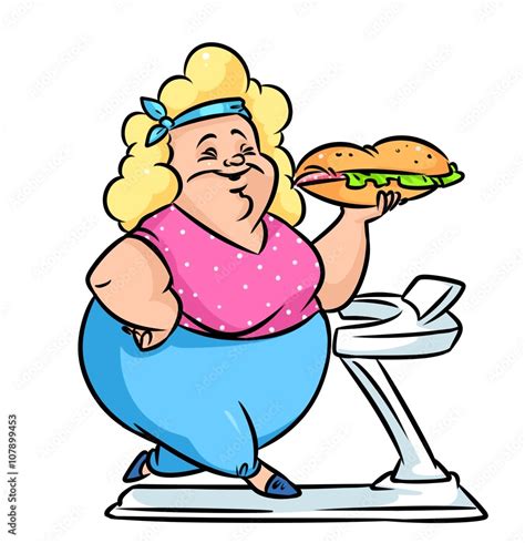 Fat Wife Cartoon