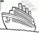 Liner Titanic Boat Barche Oncoloring Stoom Dampf Passagierschiff Vapore Transatlantico Designlooter Imbarcazioni Boten Vaartuigen Kleurplaten Wasserfahrzeuge Boote Maritimt Steamship Transatlantyk sketch template