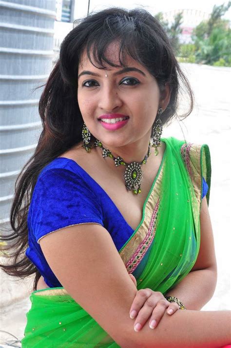actress celebrities photos south indian b grade actress roshini half saree photos
