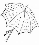 Mewarnai Payung Umbrella Paud Kartun Pemandangan Pantai sketch template