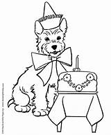 Malvorlagen Geburtstag Kolorowanki Jadi Urodziny Urodzinowe Mewarna Kertas Terrier Halaman Kidipage Coloringhome sketch template
