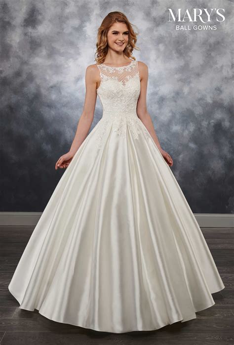 Bridal Ball Gowns Style Mb6028 In White Color