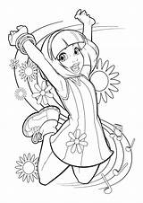 Lazy Town Coloring Pages Print China Guide Characters Birta Getdrawings sketch template