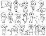 Community Clipart Helpers Helper Drawing Clipground Borders sketch template