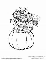 Coloring Pages Abby Street Sesame Halloween Cadabby Printable Getcolorings Sheets Color Drawing Popular Choose Board sketch template