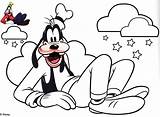 Goofy Disney Pages Coloring Goof Walt Fanpop Characters sketch template
