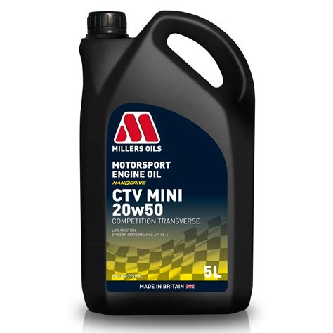 millers  ctv semi synthetic engine oil  merlin motorsport