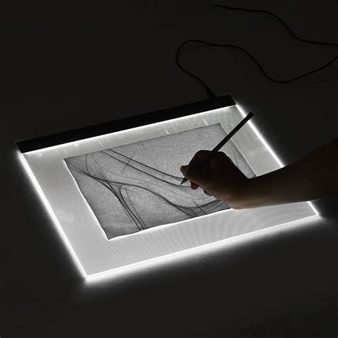 large size light box led artcraft tracing light pad stepless dimming