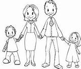 Family Drawing Coloring Pages Drawings Puppets Families Simple God Made Sketches Children Getdrawings Bible Colouring English School sketch template