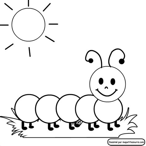 printable caterpillar coloring page  printable coloring pages
