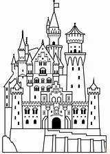 Castle Coloring Disney Princess Kids Pages Magical Bring sketch template