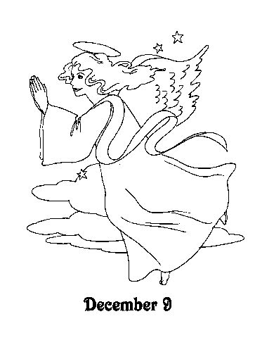 advent coloring pages coloringpagescom