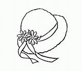 Hat Coloring Pages Girls Printable Colouring Hats Kids Henry Clipart Summer Horrid Color Top Sun Sheets Template Print Bonnet Women sketch template