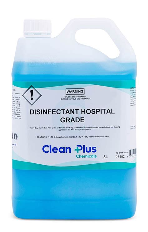 disinfectant hospital grade clean  chemicals