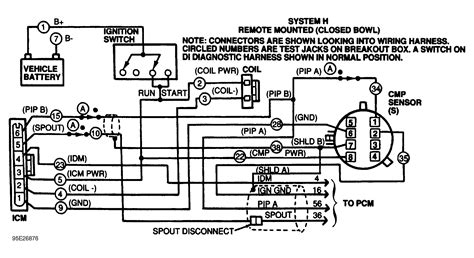 ford ignition module wiring diagram diagram  muscles