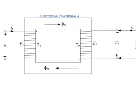 ideal transformer schematic diagram transformers single phase
