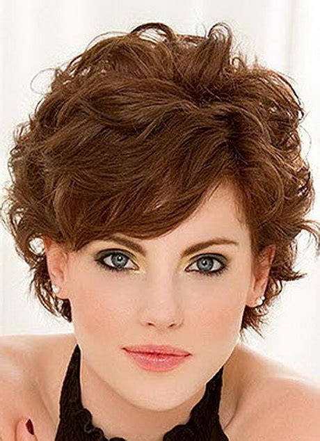 hairstyles for short curly thick hair