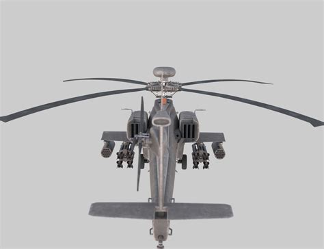 Ah 64 Apache Longbow 3d Model 49 Blend Obj Fbx Free3d