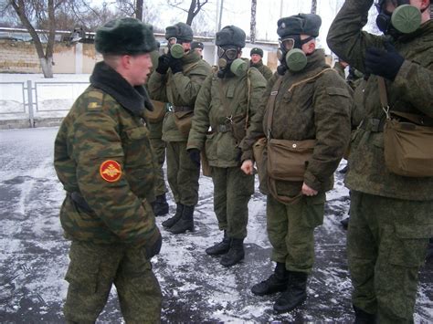 image russian soldiers wearing pmk  gas masksjpg gas mask  respirator wiki fandom