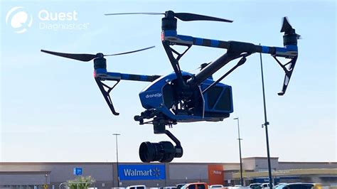 walmart   drones  ny  deliver  home covid test kits
