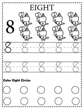printable tracing number   worksheet kiddoworksheets