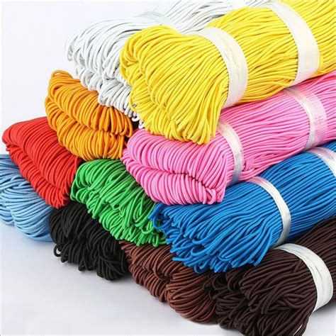 meter mm high elastic colorful high elastic  elastic band  elastic rope rubber