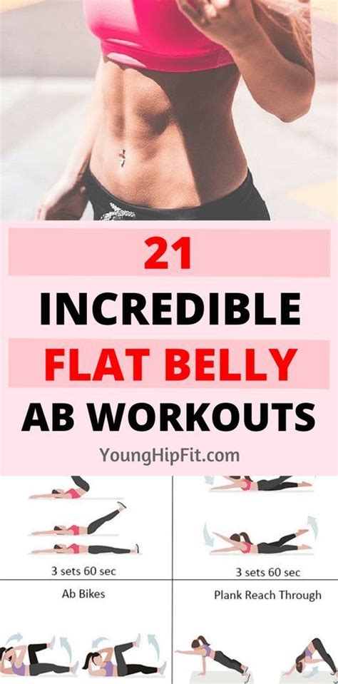 Flat Belly Ab Workouts 21 Incredibly Effective Ab Routines With