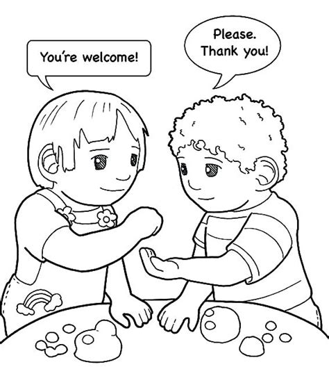children helping  coloring pages  getcoloringscom