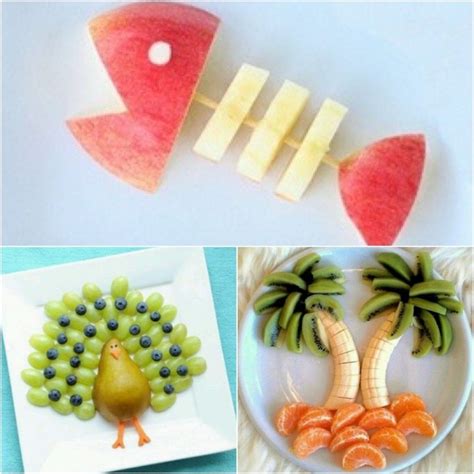 manualidades con frutas decoraciones creativas con fruta videoricette