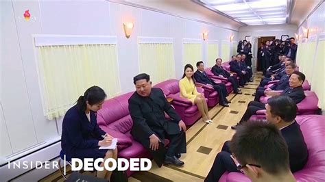 Inside Kim Jong Uns Bulletproof Train Loaded With Weapons And Lady