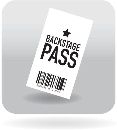Backstage Pass Illustrations Royalty Free Vector Graphics