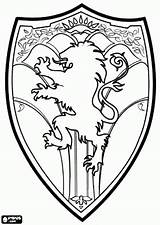Narnia Witch Coloriage Escudo Arms Embroidery Aslan Designlooter sketch template