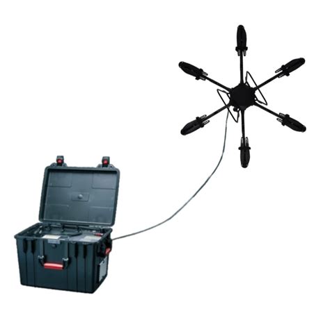 mtow kg tethered drone powered  tether power station china tethered drone  tether power