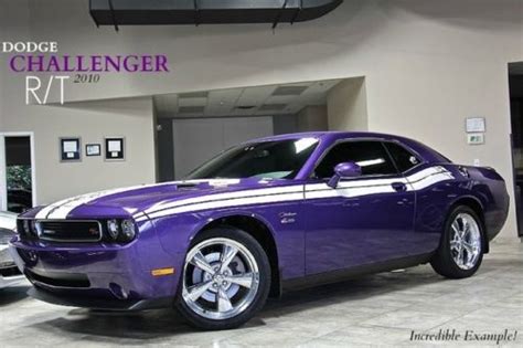sell used 2010 dodge challenger r t plum crazy pearl warranty 11k miles