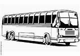 Autobus Autocar Coloriages Colorier Sauveur sketch template