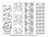 Coloring Bookmark Pages Bookmarks Fall Getdrawings Getcolorings Printable Color sketch template