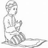 Ramadan Islam Muslim Isra Miraj Familyholiday Kleurplaten Mubarak Prayer Kleurboeken Weltreligionen Ausmalen Knutselen Afkomstig Muslims sketch template