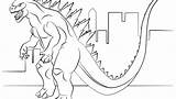 Godzilla Coloring Pages Printable Print Space Getdrawings Drawing Categories sketch template