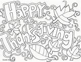 Thanksgiving Coloring Pages Happy Adult Printable Doodle Color Kids Print Sheets Drawing Book Colouring Alley Activities Printables Turkey Fall Activity sketch template