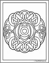 Celtic Coloring Pages Irish Round Kids Designs Sheets Scottish Colorwithfuzzy Adults Geometric Printable Colouring Knot Crosses Choose Board Fuzzy Wreath sketch template