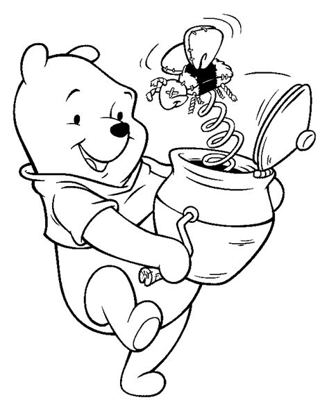 gambar  printable winnie pooh coloring pages kids downloadable