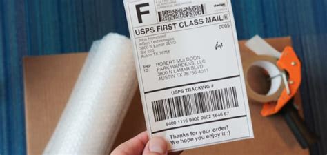 31 Usps First Class Package Label