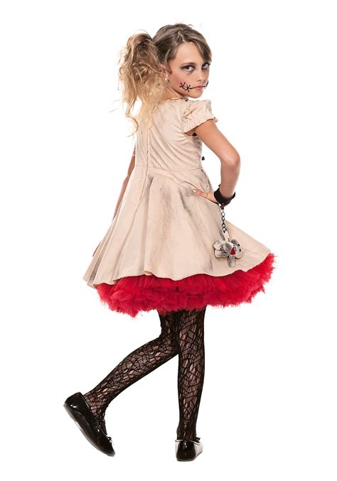 Voodoo Doll Costume For Girls