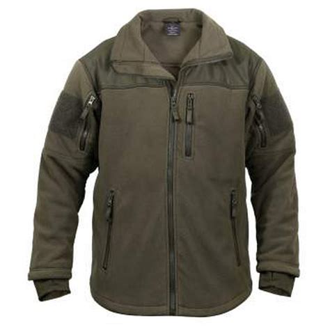 rothco rothco spec ops tactical fleece jacket olive drab  walmartcom walmartcom