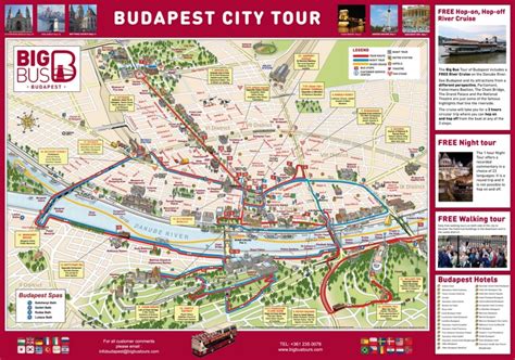 budapest hotels  sightseeings map ontheworldmapcom