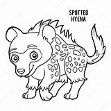 Hyena Depositphotos sketch template
