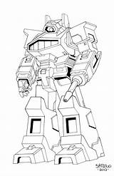 Shockwave Transformers Transformer Wave Template sketch template