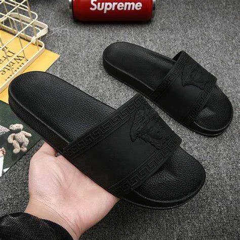 versace slippers mens  fashion personality indooroutdoor trend beach slippers lazada ph